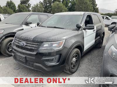 2018 Ford Explorer Police 4-Door Sport Utility Vehicle