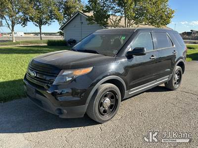 2014 Ford Explorer Police 4-Door Sport Utility Vehicle