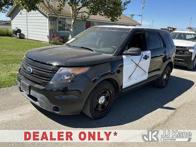 2015 Ford Explorer Police 4-Door Sport Utility Vehicle