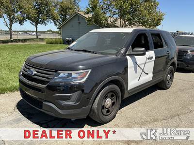 2019 Ford Explorer Police 4-Door Sport Utility Vehicle