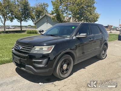2016 Ford Explorer Police 4-Door Sport Utility Vehicle