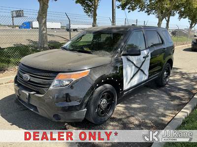 2014 Ford Explorer Police 4-Door Sport Utility Vehicle