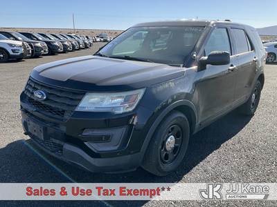 2016 Ford Explorer Police 4-Door Sport Utility Vehicle