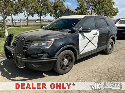 2017 Ford Explorer Police 4-Door Sport Utility Vehicle