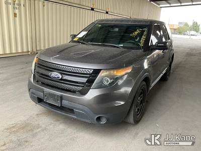 2015 Ford Explorer Police 4-Door Sport Utility Vehicle