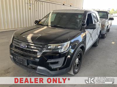 2017 Ford Explorer Police 4-Door Sport Utility Vehicle