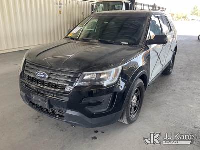 2017 Ford Explorer Police 4-Door Sport Utility Vehicle