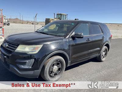 2016 Ford Explorer Police 4-Door Sport Utility Vehicle