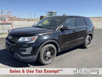 2018 Ford Explorer Police Sport Utility Vehicle