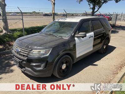 2017 Ford Explorer Police 4-Door Sport Utility Vehicle