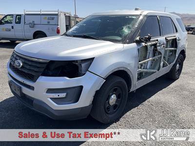 2017 Ford Explorer Police 4-Door Sport Utility Vehicle