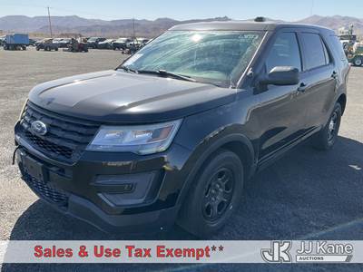 2018 Ford Explorer Police 4-Door Sport Utility Vehicle