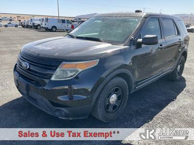 2015 Ford Explorer Police 4-Door Sport Utility Vehicle