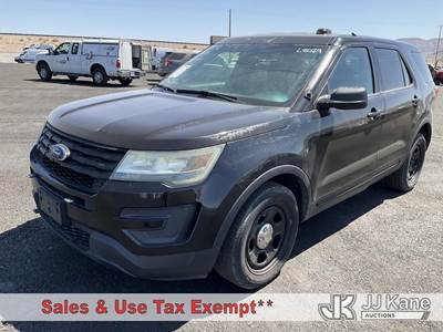 2016 Ford Explorer Police 4-Door Sport Utility Vehicle