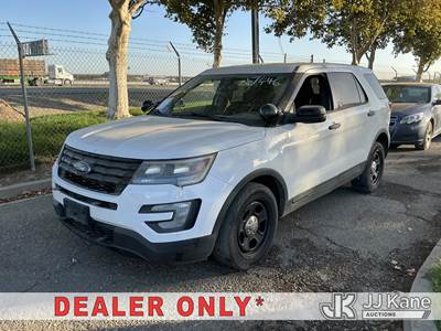 2017 Ford Explorer Police 4-Door Sport Utility Vehicle