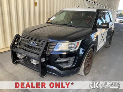 2017 Ford Explorer Police 4-Door Sport Utility Vehicle