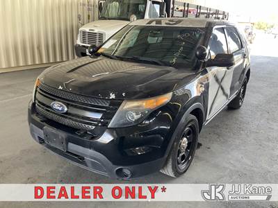 2014 Ford Explorer Police 4-Door Sport Utility Vehicle