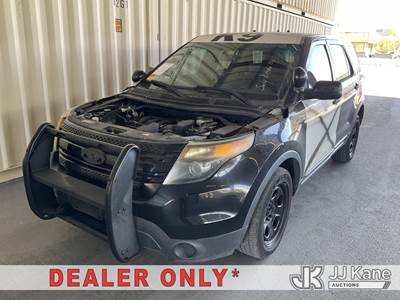 2015 Ford Explorer Police 4-Door Sport Utility Vehicle