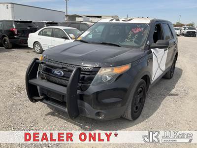 2015 Ford Explorer Police 4-Door Sport Utility Vehicle