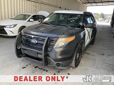2015 Ford Explorer Police 4-Door Sport Utility Vehicle