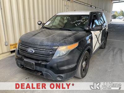 2015 Ford Explorer Police 4-Door Sport Utility Vehicle