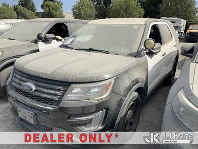 2018 Ford Explorer Police 4-Door Sport Utility Vehicle