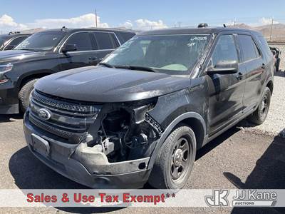 2015 Ford Explorer Police 4-Door Sport Utility Vehicle