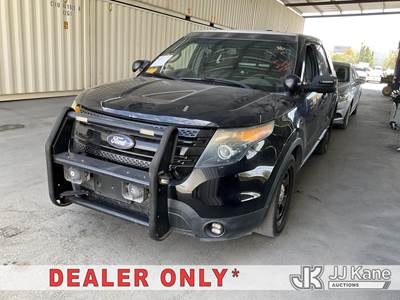 2015 Ford Explorer Police 4-Door Sport Utility Vehicle