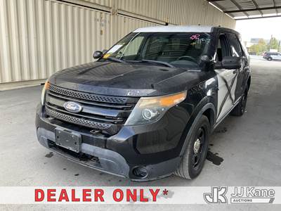 2014 Ford Explorer Police 4-Door Sport Utility Vehicle