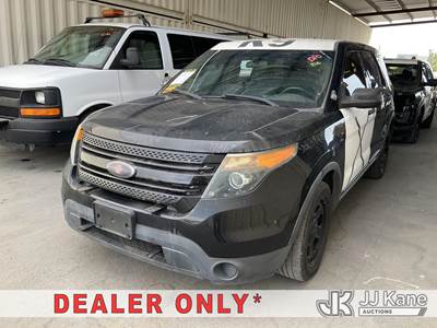 2015 Ford Explorer Police 4-Door Sport Utility Vehicle