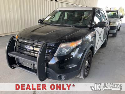 2015 Ford Explorer Police 4-Door Sport Utility Vehicle