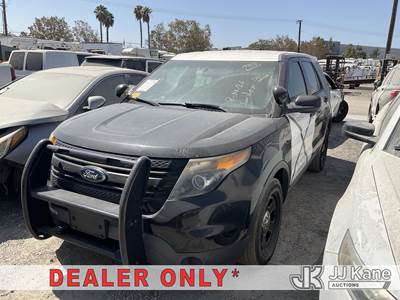 2015 Ford Explorer Police 4-Door Sport Utility Vehicle