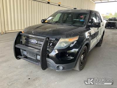 2014 Ford Explorer Police 4-Door Sport Utility Vehicle