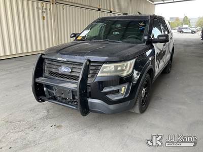 2016 Ford Explorer Police 4-Door Sport Utility Vehicle