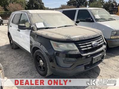 2017 Ford Explorer Police 4-Door Sport Utility Vehicle