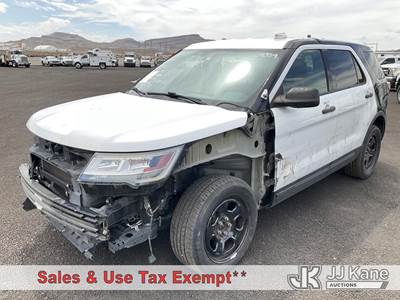 2018 Ford Explorer Police 4-Door Sport Utility Vehicle