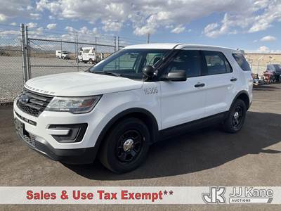 2016 Ford Explorer Police Sport Utility Vehicle