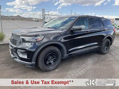 2020 Ford Explorer Police Sport Utility Vehicle