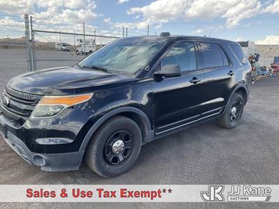 2014 Ford Explorer Police Sport Utility Vehicle