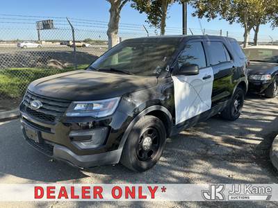 2017 Ford Explorer Police 4-Door Sport Utility Vehicle