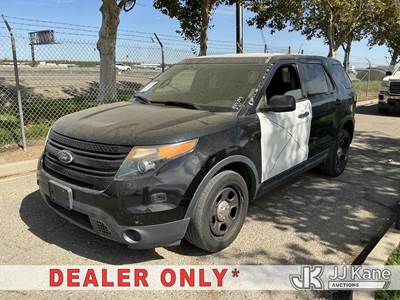 2015 Ford Explorer Police 4-Door Sport Utility Vehicle