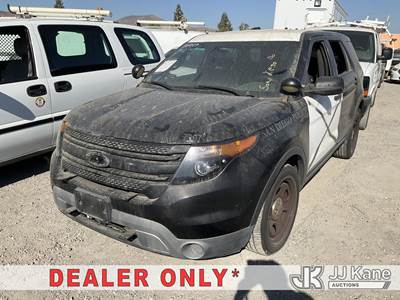 2015 Ford Explorer Police 4-Door Sport Utility Vehicle
