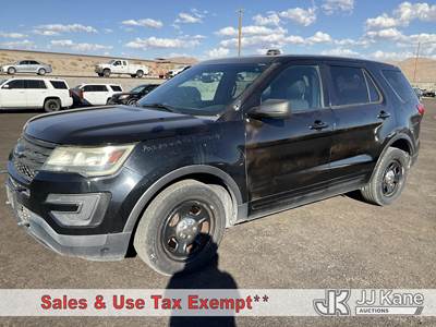 2016 Ford Explorer Police Sport Utility Vehicle