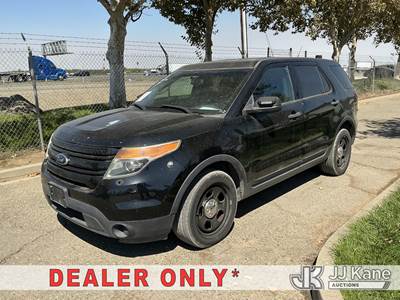 2014 Ford Explorer Police 4-Door Sport Utility Vehicle