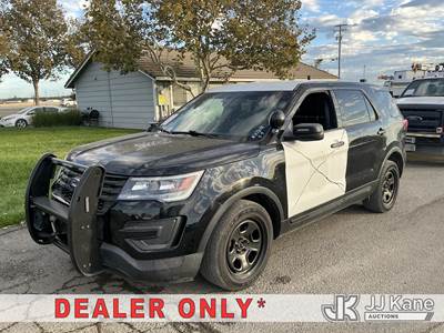 2016 Ford Explorer Police 4-Door Sport Utility Vehicle
