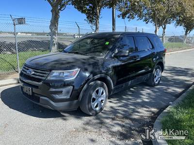 2017 Ford Explorer Police 4-Door Sport Utility Vehicle