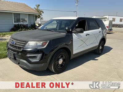 2017 Ford Explorer Police 4-Door Sport Utility Vehicle