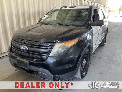 2014 Ford Explorer Police 4-Door Sport Utility Vehicle