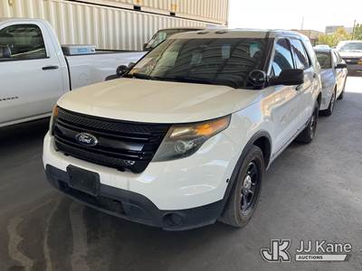 2013 Ford Explorer Police 4-Door Sport Utility Vehicle