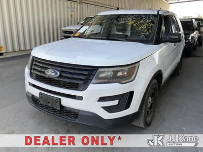 2018 Ford Explorer Police 4-Door Sport Utility Vehicle